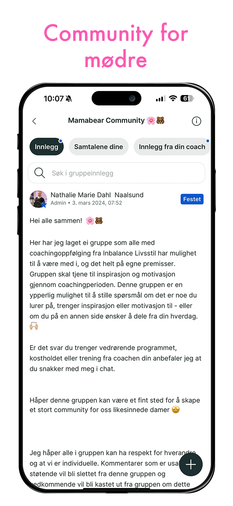 Community for mødre