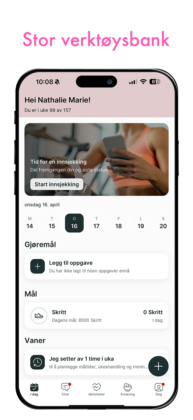 Stor verktøysbank